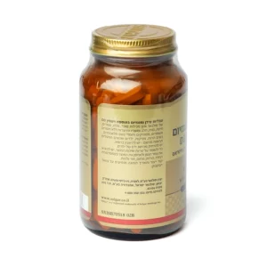 טבליות סידן ומגנזיום בתוספת D3 צורת ספיגה אופטימלית | 150 טבליות | SOLGAR