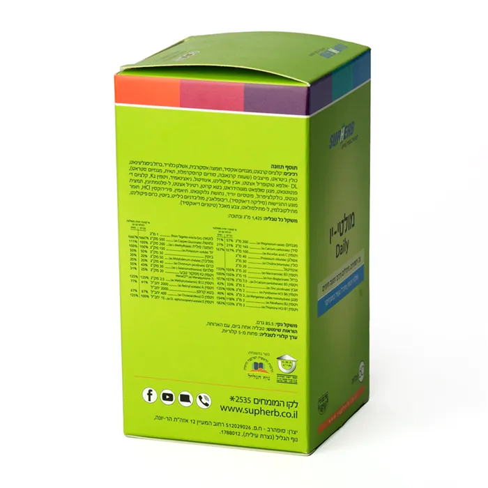 מולטי-יו Daily ויטמין מינרל עשיר במגנזיום | 60 טבליות | supherb