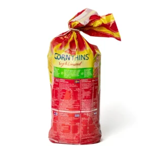 פרכיות תירס סויה זרעי פשתן וצ'יה | 150 גרם | Corn Thins