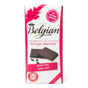 שוקולד מריר ללא סוכר ללא גלוטן | 100 גרם | בלג'יאן