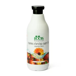 ג'ל רחצה קלנדולה וחוחובה | 500 מל | רוטס ג'ל רחצה קלנדולה וחוחובה | 500 מ"ל | רוטס