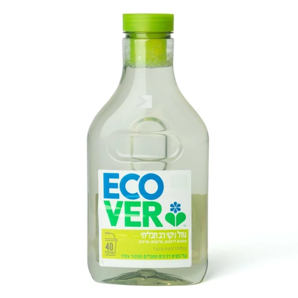 נוזל לניקוי רצפות ומשטחים למון גראס וג'ינג'ר | 1 ליטר | Ecover