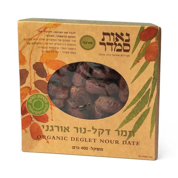 תמר דקל נור אורגני | 400 גרם | נאות סמדר - קול הטבע