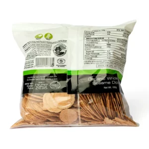 אובלטים כוסמין אורגניים בתוספת שומשום | 100 גרם | השדה