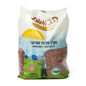 אורז אדום אורגני | 500 גרם | תבואות אורז אדום אורגני | 500 גרם | תבואות