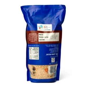 אורז בסמטי חום אורגני | 1 ק"ג | כרם