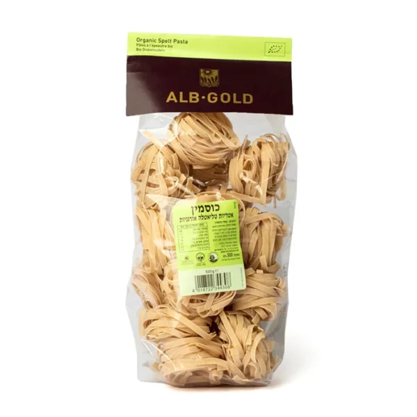 אטריות טליאטלה כוסמין אורגניות | 500 גרם | אלב-גולד