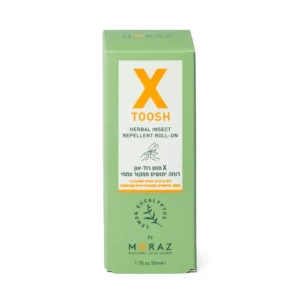 אקסתוש רול-און דוחה יתושים ממקור צמחי | 50 מל | מורז אקסתוש רול-און דוחה יתושים ממקור צמחי | 50 מ"ל | מורז