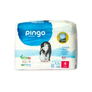 חיתול אקולוגי מידה 4 | 40 יח' | Pingo חיתול אקולוגי מידה 4 | 40 יח' | Pingo