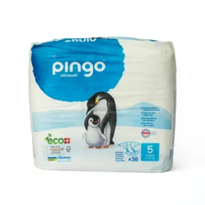 חיתול אקולוגי מידה 5 | 36 יח' | Pingo חיתול אקולוגי מידה 5 | 36 יח' | Pingo