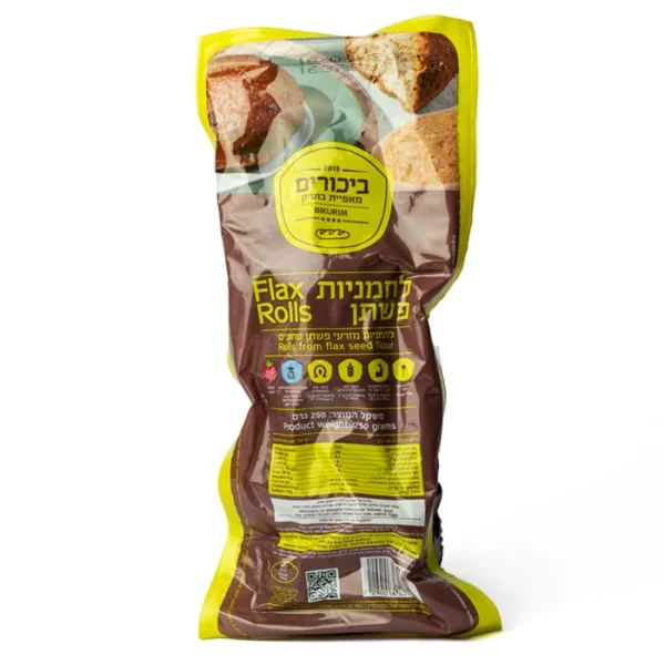 לחמניות פשתן | 250 גרם | מאפיית ביכורים