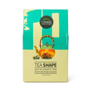 מארז ירוק 5 פקעות תה ירוק | 40 גרם | T-Shape