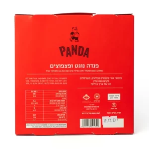 מארז פנדה נוגט ופצפוצים | 4 *45 גרם | פנדה