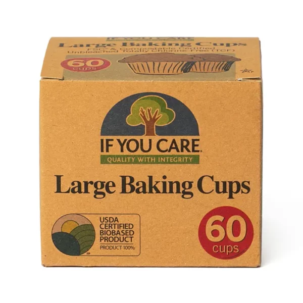 מנג'טים אקולוגיים לאפייה | 60 יח' | If You Care