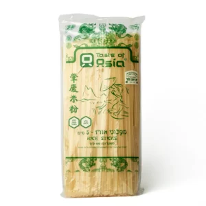 מקלוני אורז 5 מ"מ | 400 גרם | טעמי אסיה