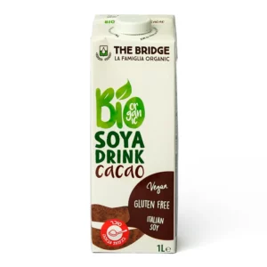 משקה סויה עם קקאו אורגני | 1 ליטר | The Bridge