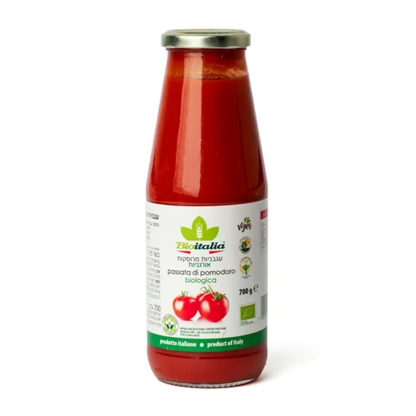 עגבניות מרוסקות 700גרם ביואיטליה גב