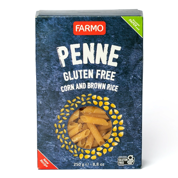 פנה ללא גלוטן על בסיס אורז חום ותירס | 250 גרם | FARMO