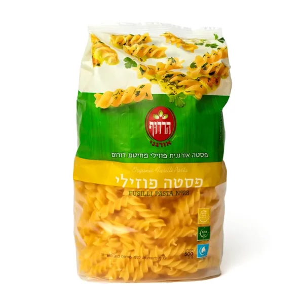 פסטה פוזילי אורגנית מחיטת דורום | 500 גרם | הרדוף