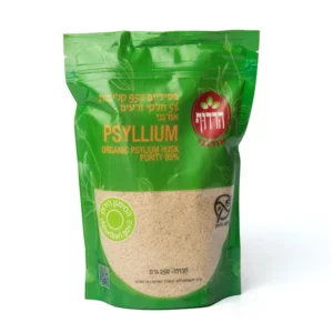 פסיליום 95% קליפות 5% חלקי זרעים אורגני | 250 גרם | הרדוף פסיליום 95% קליפות 5% חלקי זרעים אורגני | 250 גרם | הרדוף