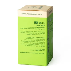 פרוביוטיקה LR ביו 25 מיליארד חיידקים | 60 כמוסות | כשר פרווה | supherb