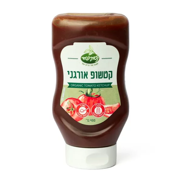 קטשופ אורגני | 490 גרם | נטורפוד | גב מוצר
