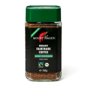 קפה נמס אורגני נטול | 100 גרם | MOUNT HAGEN