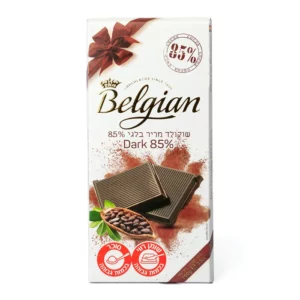 שוקולד מריר בלגי 85% | 100 גרם | בלג'יאן