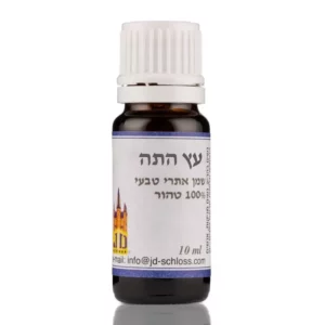 שמן אתרי עץ התה 10 מל שלוס שמן אתרי עץ התה 10 מל שלוס