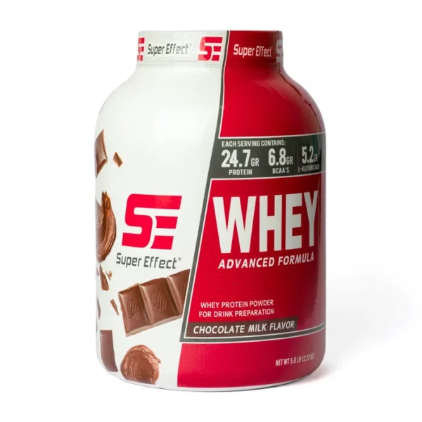 אבקת חלבון טבעונית מהצומח בטעם שוקולד | 2.27 ק"ג | Super Effect