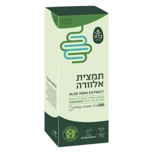 תמצית אלוורה 500 מל ברא צמחים תמצית אלוורה | 500 מ"ל | ברא צמחים