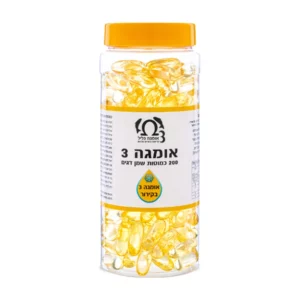 אומגה 3 | 200 כמוסות | אומגה גליל אומגה 3 | 200 כמוסות | אומגה גליל
