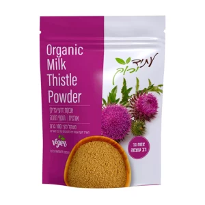 אבקת זרעי גדילן אורגנית | 100 גרם | עתיד ירוק אבקת זרעי גדילן אורגנית | 100 גרם | עתיד ירוק