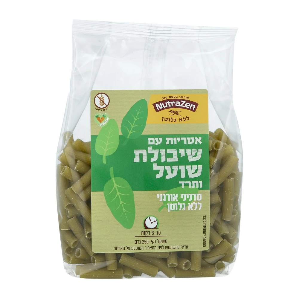 אטריות עם שיבולת שועל ותרד סדניני אורגני ללא גלוטן | 250 גרם | נוטרה זן