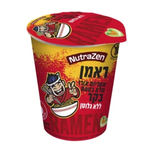 אטריות ראמן טבעוני אורז מלא בטעם בקר להכנה מהירה | 55 גרם | נוטרה זן אטריות ראמן טבעוני אורז מלא בטעם בקר להכנה מהירה | 55 גרם | נוטרה זן