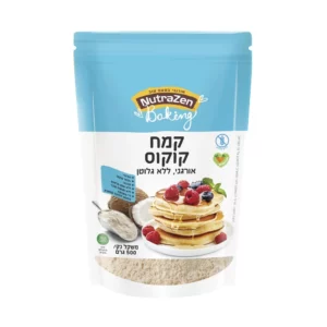 קמח קוקוס אורגני ללא גלוטן | 500 גרם | נוטרה זן קמח קוקוס אורגני ללא גלוטן | 500 גרם | נוטרה זן