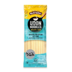 אטריות אודון אורגניות מאורז לבן ללא גלוטן | 250 גרם | נוטרה זן אטריות אודון אורגניות מאורז לבן ללא גלוטן | 250 גרם | נוטרה זן