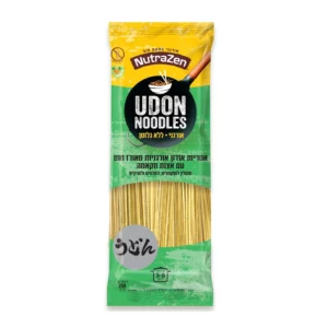 אטריות אודון אורגניות מאורז חום עם אצות ווקאמה ללא גלוטן | 250 גרם | נוטרה זן אטריות אודון אורגניות מאורז חום עם אצות ווקאמה ללא גלוטן | 250 גרם | נוטרה זן