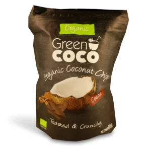 חטיף קוקוס וקקאו קראנצ'י אורגני | 80 גרם | גרין קוקו