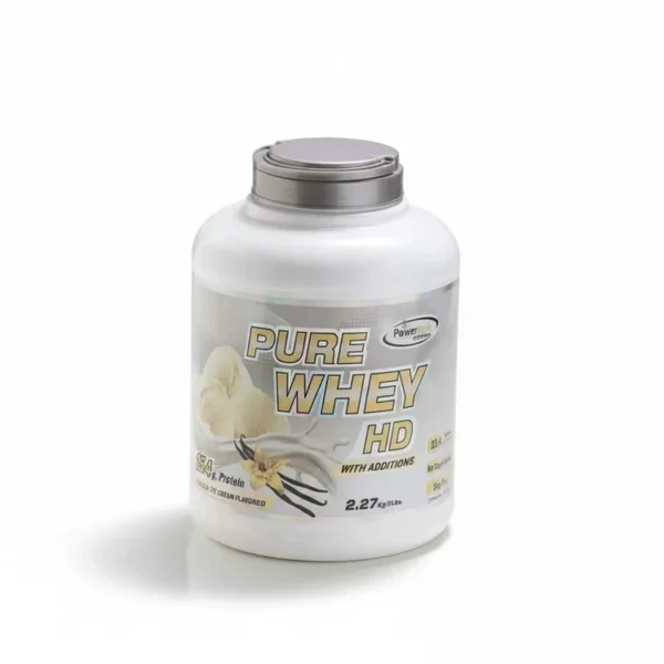 אבקת חלבון בטעם וניל | 2 ק"ג | פאוארטק HD