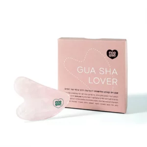 אבן רוז קוורץ הוליסטית Gua Shua Lover לעיסוי עור הפנים | אקו לאב אבן רוז קוורץ הוליסטית Gua Shua Lover לעיסוי עור הפנים | אקו לאב