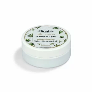 חמאת גוף שמן זרעי קנאביס | 200 גרם | רינטיה חמאת גוף שמן זרעי קנאביס | 200 גרם | רינטיה