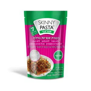 אטריות נודלס קונג'אק אורגני | 200 גרם | סקיני פסטה אטריות נודלס קונג'אק אורגני | 200 גרם | סקיני פסטה