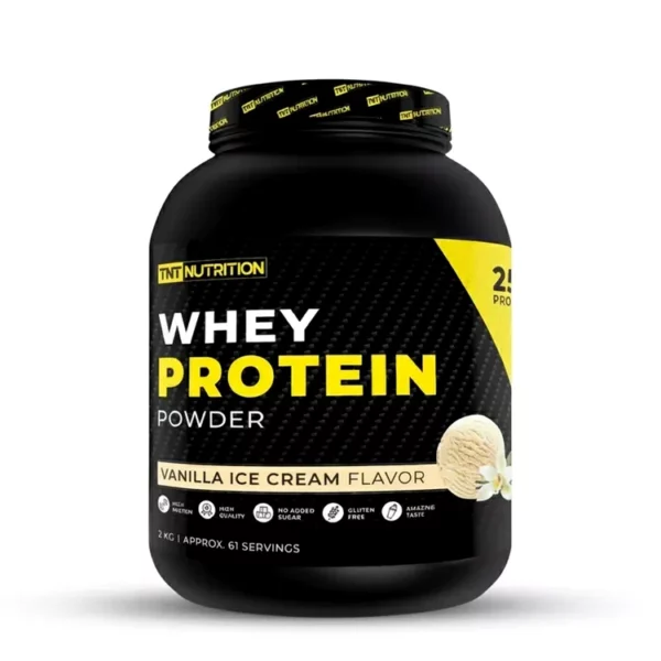 אבקת חלבון מי גבינה בטעם גלידת וניל | 2 קילו | טיאנטי