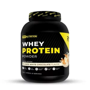 אבקת חלבון מי גבינה בטעם שוקולד לבן בלונדי | 2 קילו | טיאנטי