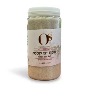 מלח ים קלטי | 400 גרם | OS מלח ים קלטי | 400 גרם | OS
