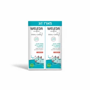 משחת שיניים לפעוטות וילדים עם פלואוריד | מארז זוגי | וולדה משחת שיניים לפעוטות וילדים עם פלואוריד | מארז זוגי | וולדה