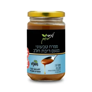 ממרח טבעוני בטעם ריבת חלב | 300 גרם | עתיד ירוק ממרח טבעוני בטעם ריבת חלב | 300 גרם | עתיד ירוק