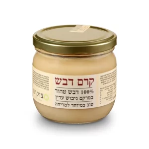 קרם דבש פרחי בר | 400 גרם | מכוורת צוקרמן קרם דבש פרחי בר | 400 גרם | מכוורת צוקרמן