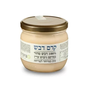 קרם דבש פרחי אקליפטוס | 400 גרם | מכוורת צוקרמן קרם דבש פרחי אקליפטוס | 400 גרם | מכוורת צוקרמן